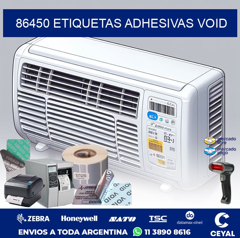 86450 ETIQUETAS ADHESIVAS VOID