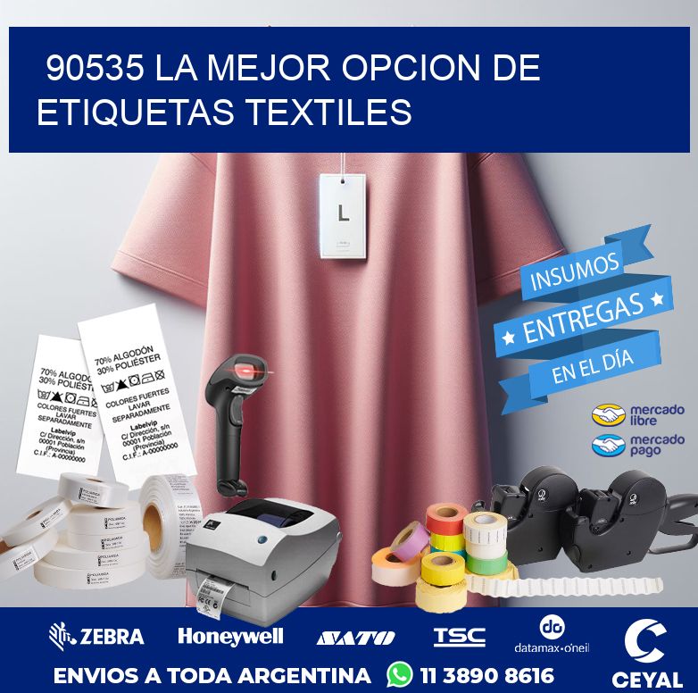 90535 LA MEJOR OPCION DE ETIQUETAS TEXTILES