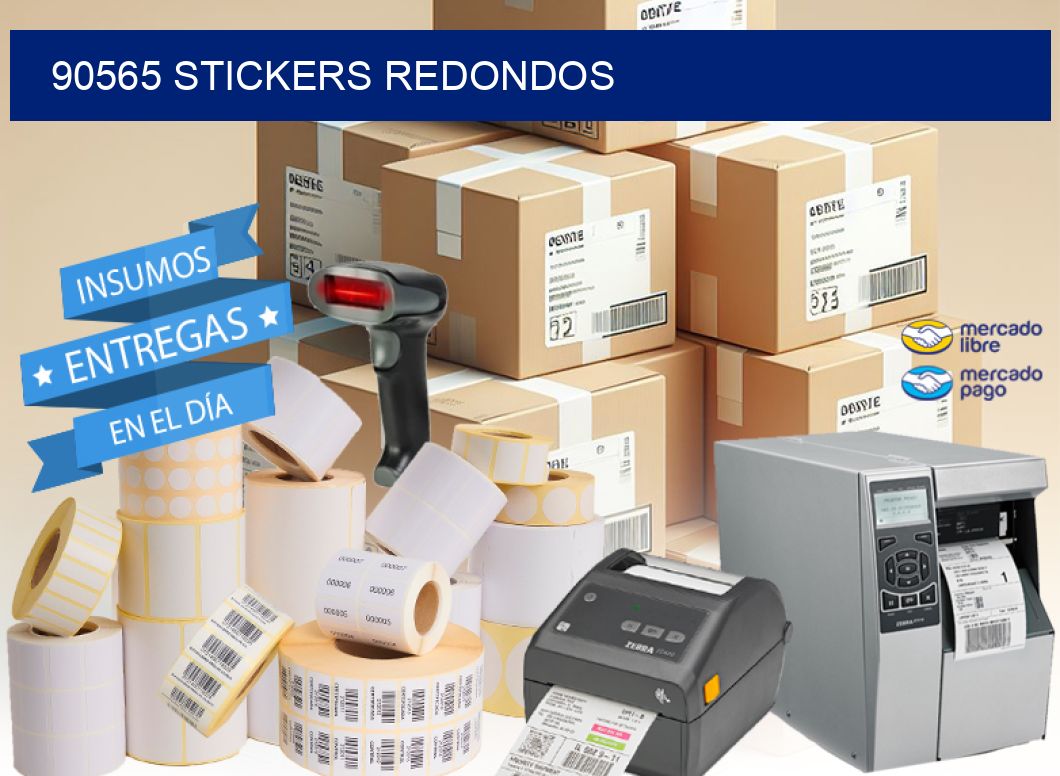 90565 STICKERS REDONDOS