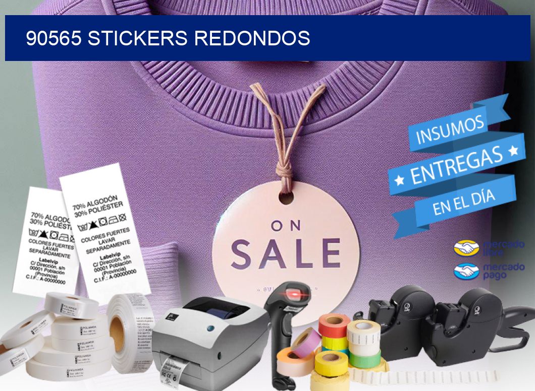 90565 STICKERS REDONDOS