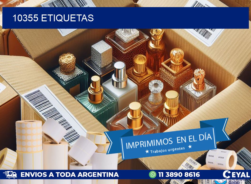 10355 ETIQUETAS