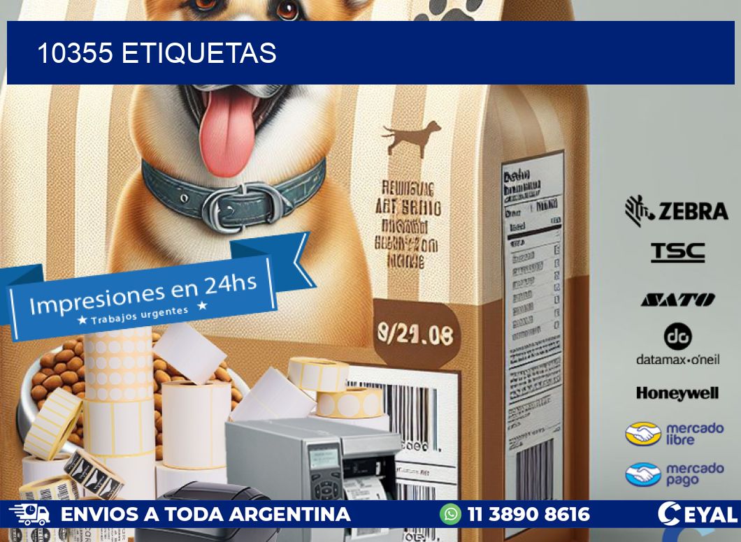 10355 ETIQUETAS