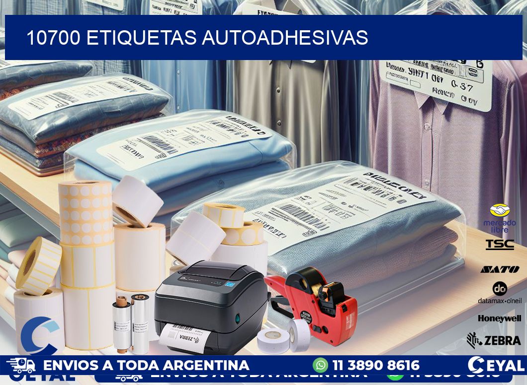 10700 ETIQUETAS AUTOADHESIVAS