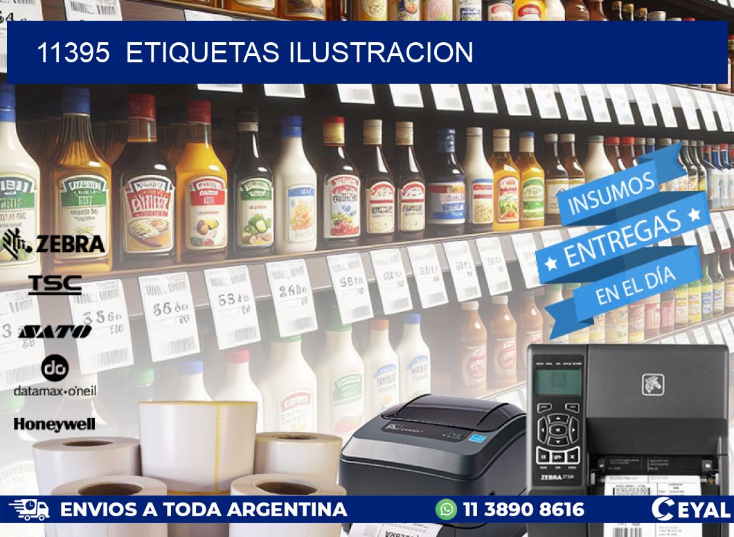 11395 ETIQUETAS ILUSTRACION