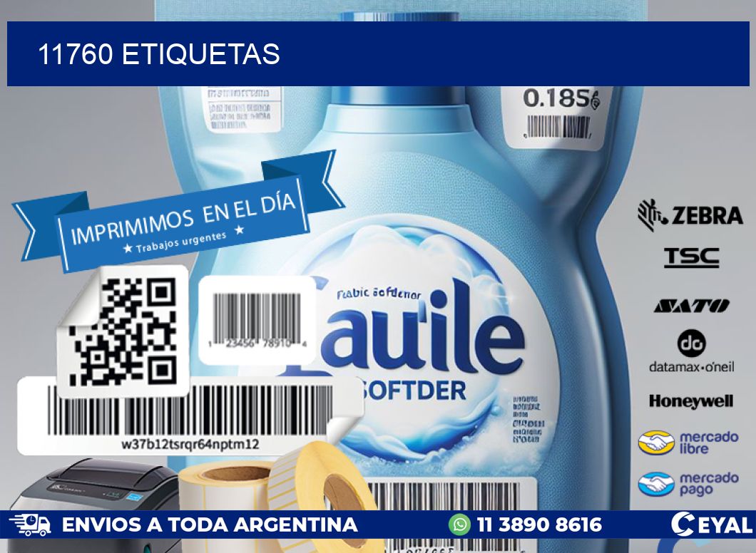11760 ETIQUETAS