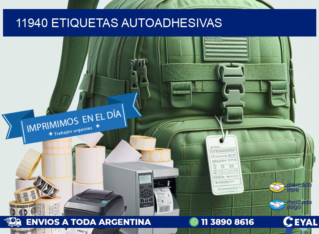 11940 ETIQUETAS AUTOADHESIVAS