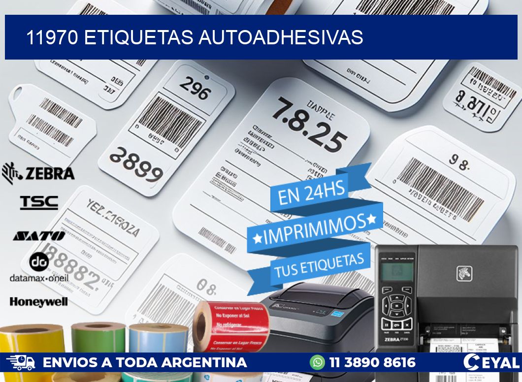 11970 ETIQUETAS AUTOADHESIVAS