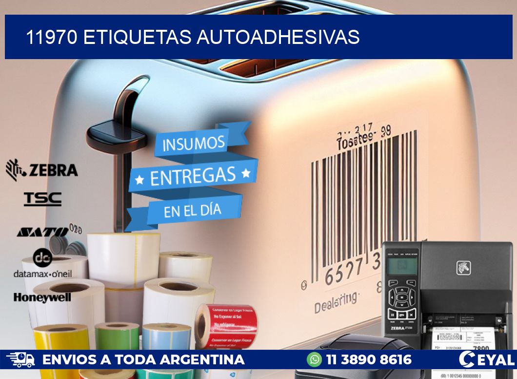 11970 ETIQUETAS AUTOADHESIVAS