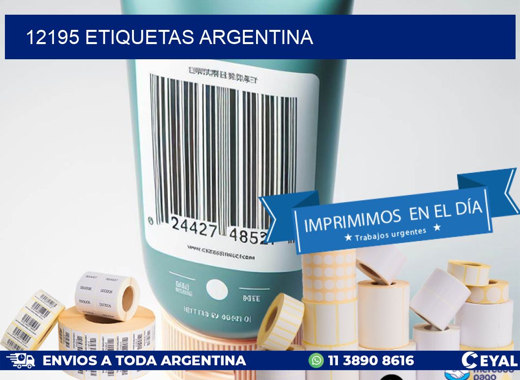 12195 ETIQUETAS ARGENTINA