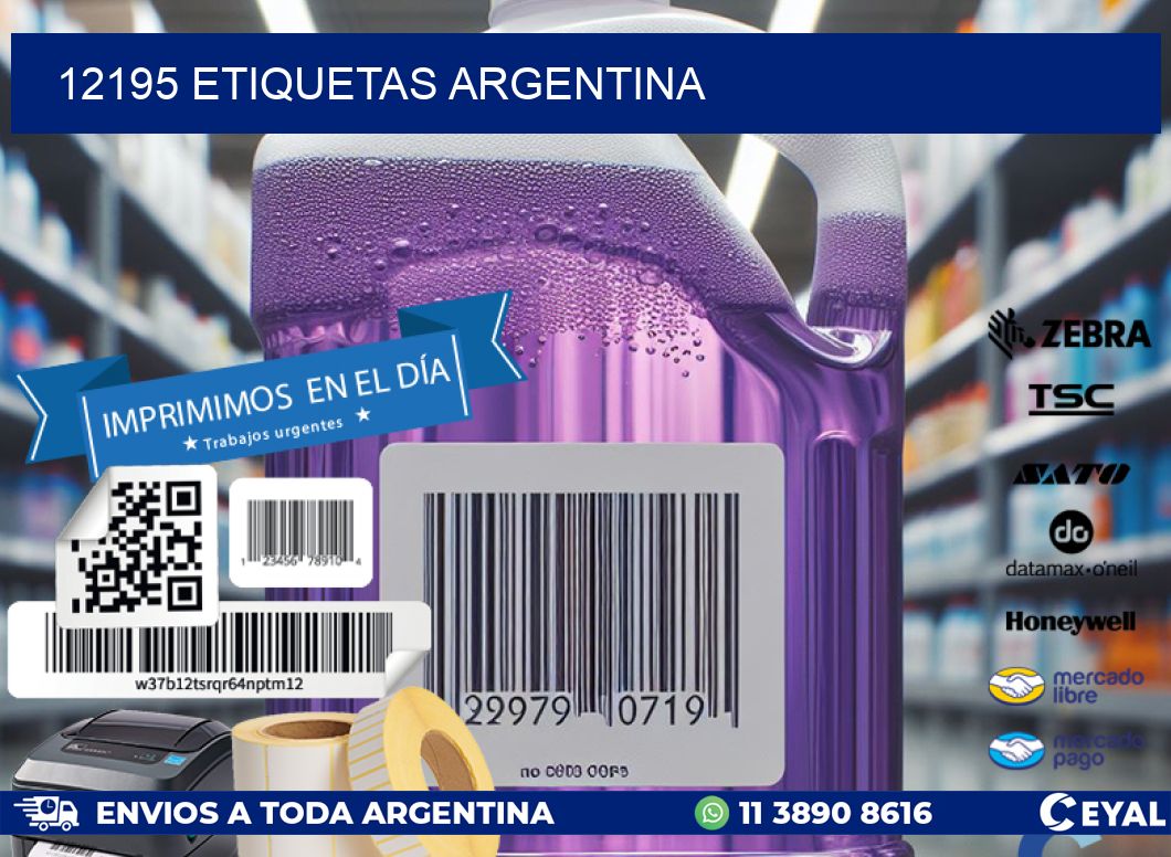12195 ETIQUETAS ARGENTINA