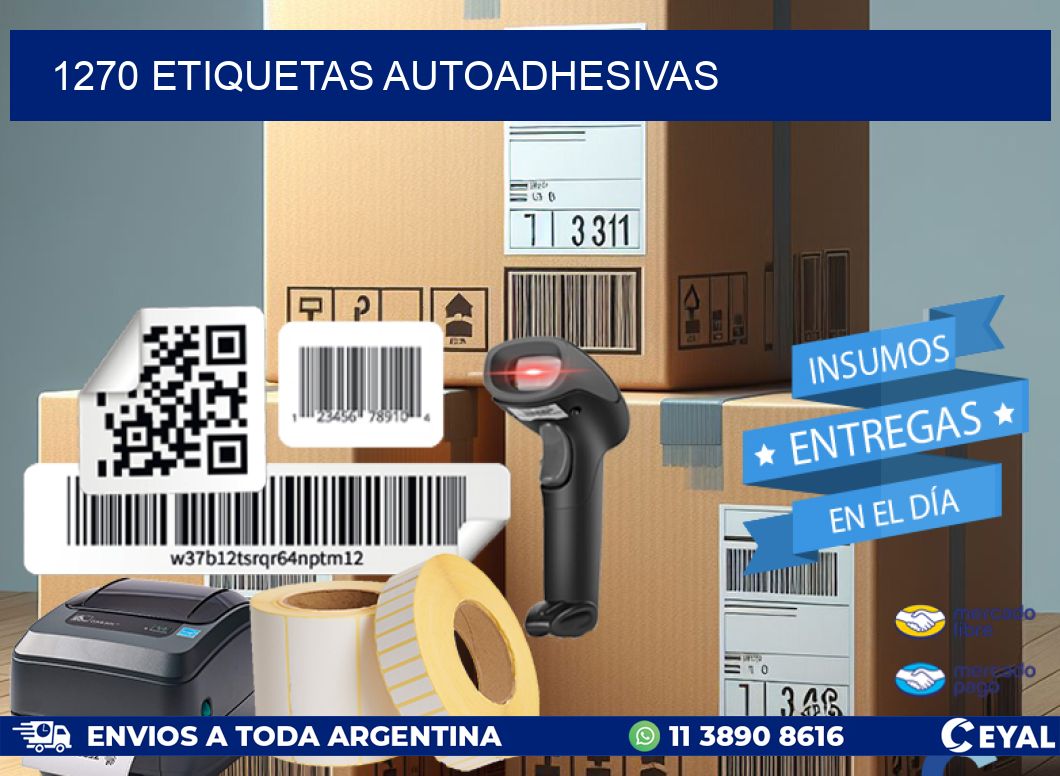 1270 ETIQUETAS AUTOADHESIVAS