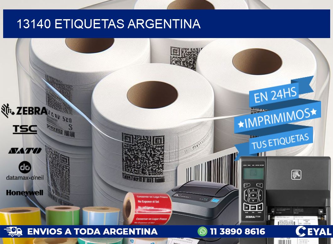 13140 ETIQUETAS ARGENTINA
