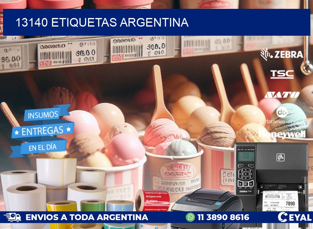 13140 ETIQUETAS ARGENTINA