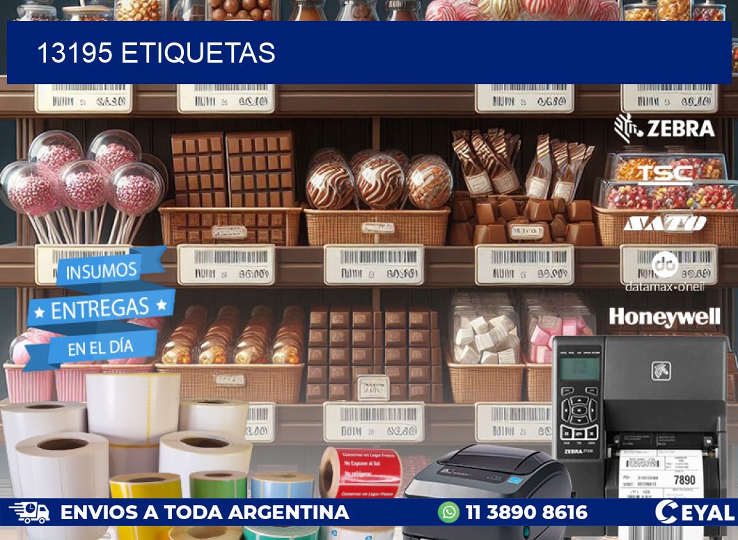 13195 ETIQUETAS
