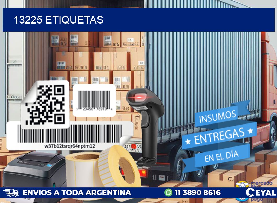 13225 ETIQUETAS
