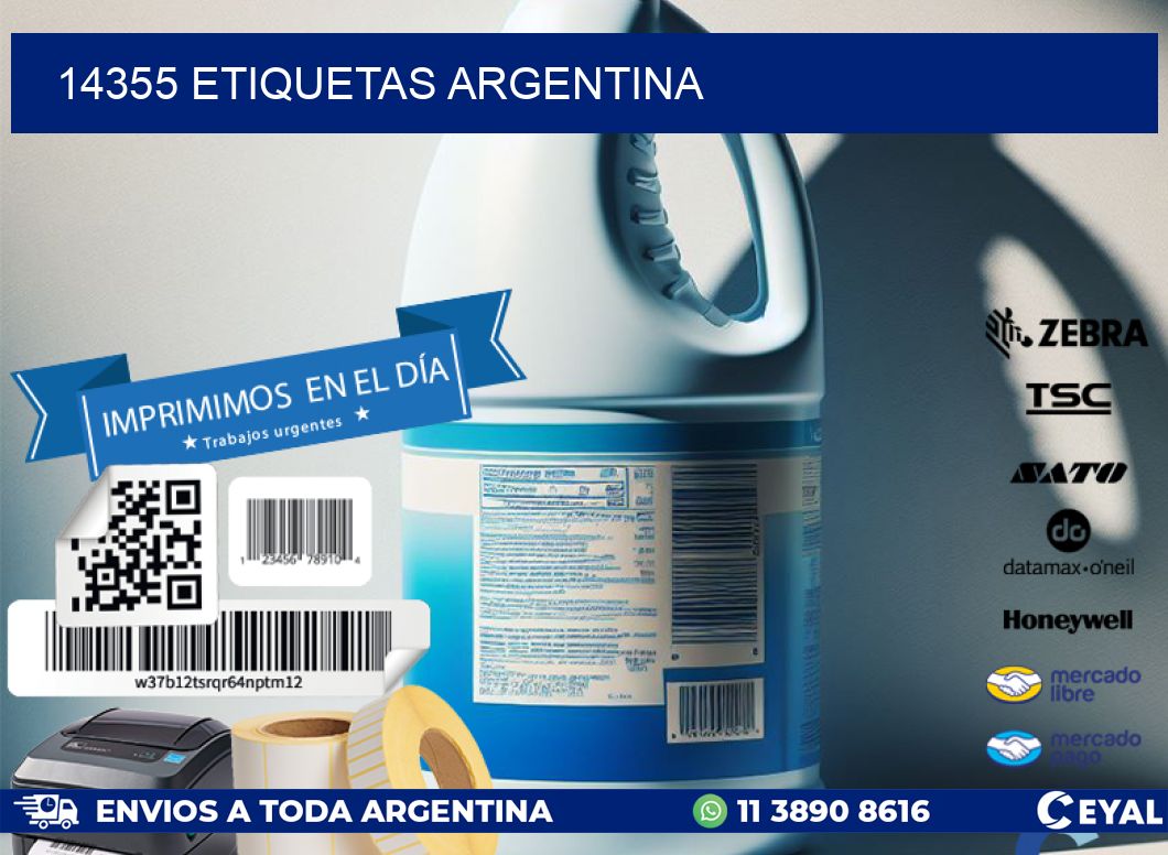 14355 ETIQUETAS ARGENTINA