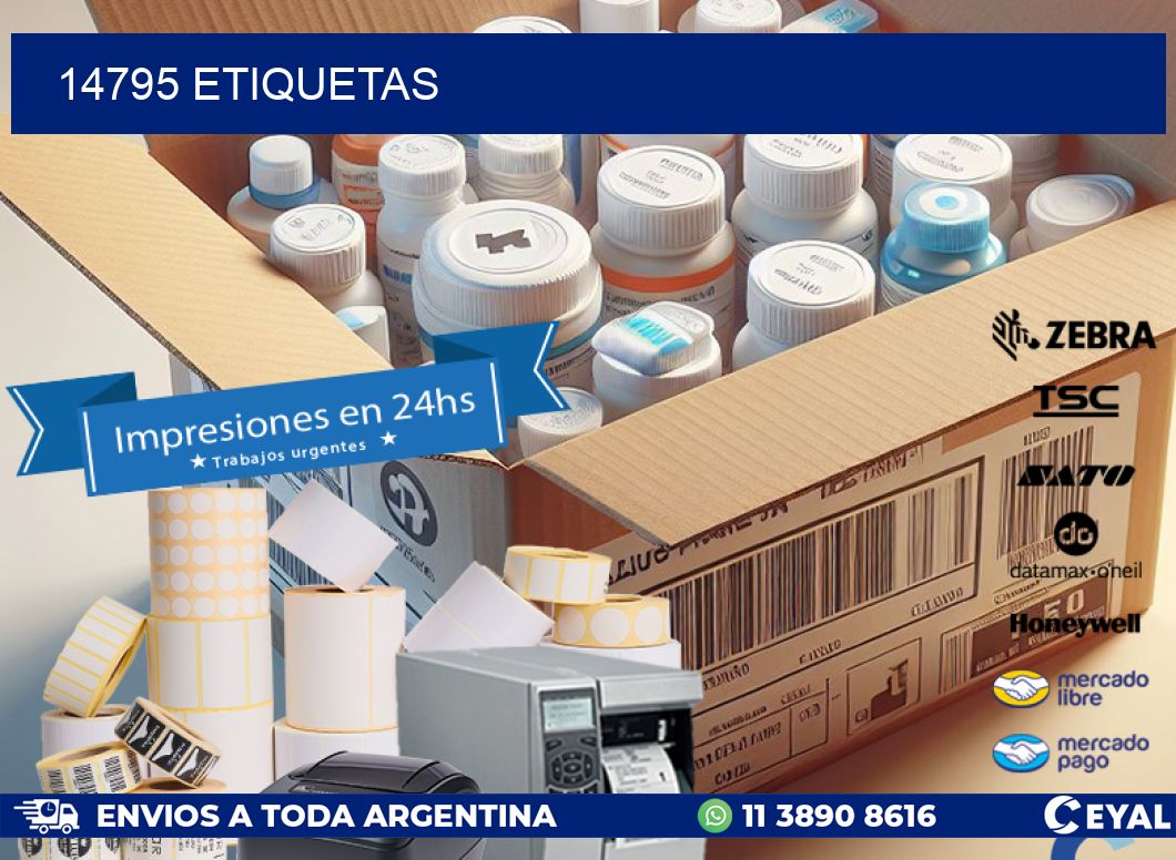 14795 ETIQUETAS
