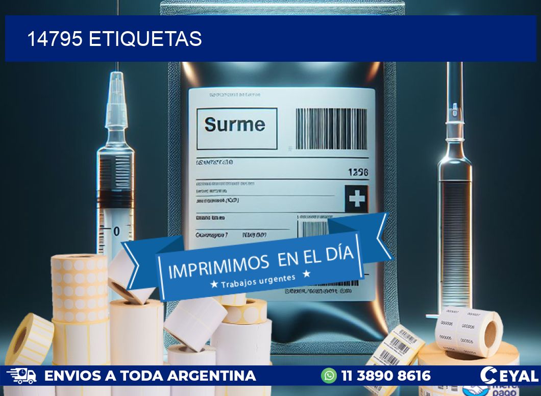 14795 ETIQUETAS