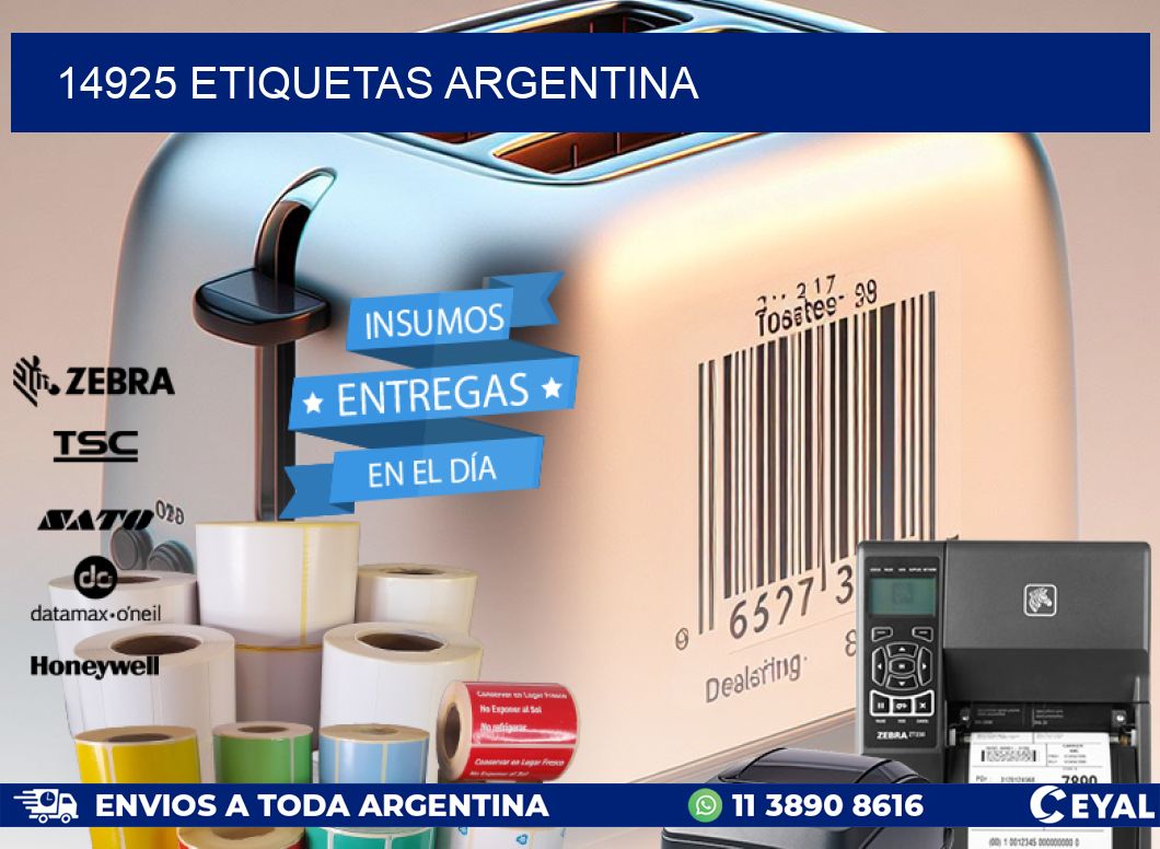 14925 ETIQUETAS ARGENTINA