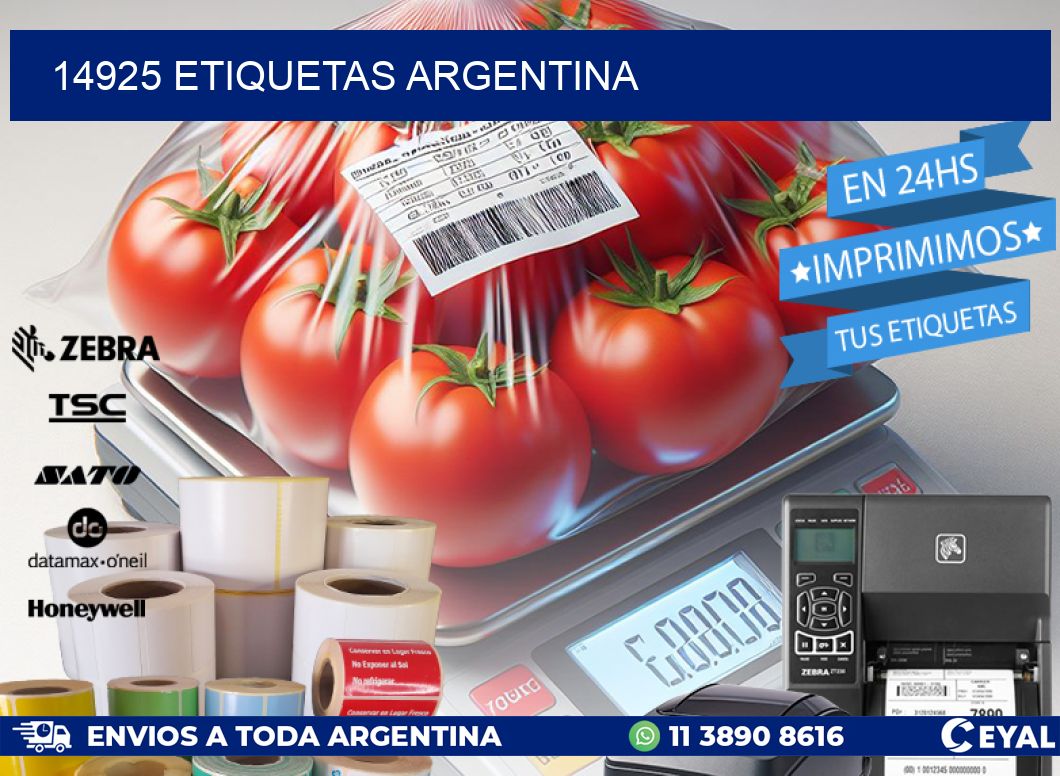 14925 ETIQUETAS ARGENTINA