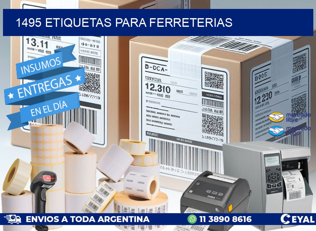 1495 ETIQUETAS PARA FERRETERIAS