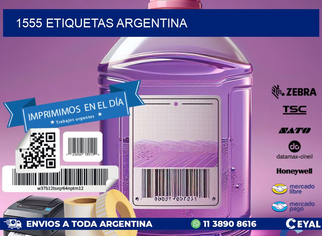 1555 ETIQUETAS ARGENTINA
