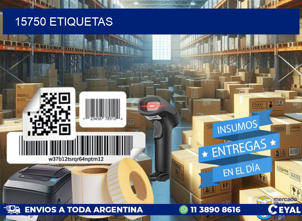 15750 ETIQUETAS