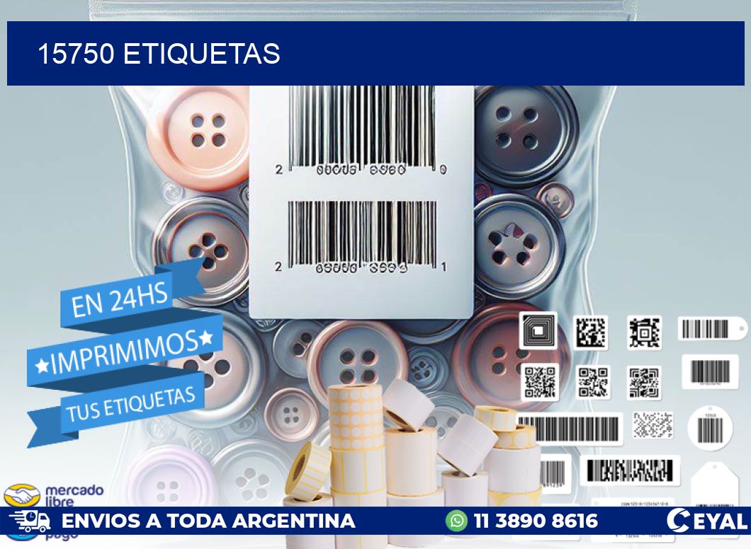 15750 ETIQUETAS