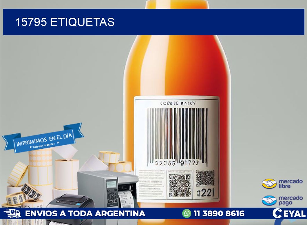 15795 ETIQUETAS