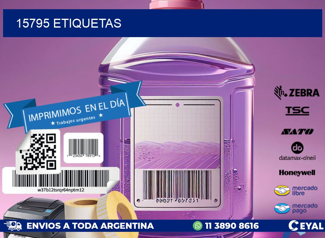 15795 ETIQUETAS