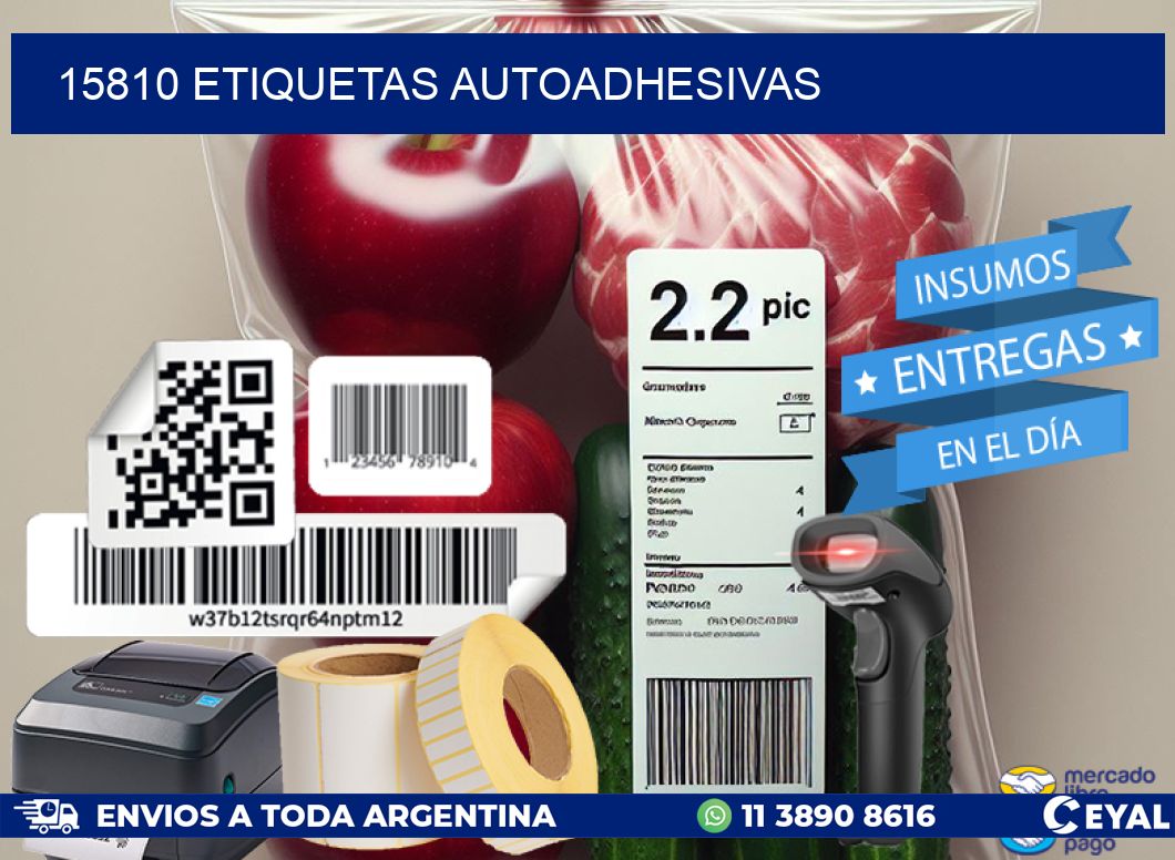 15810 ETIQUETAS AUTOADHESIVAS