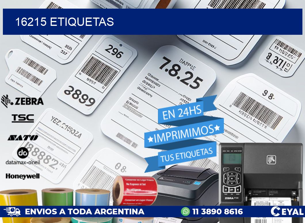 16215 ETIQUETAS