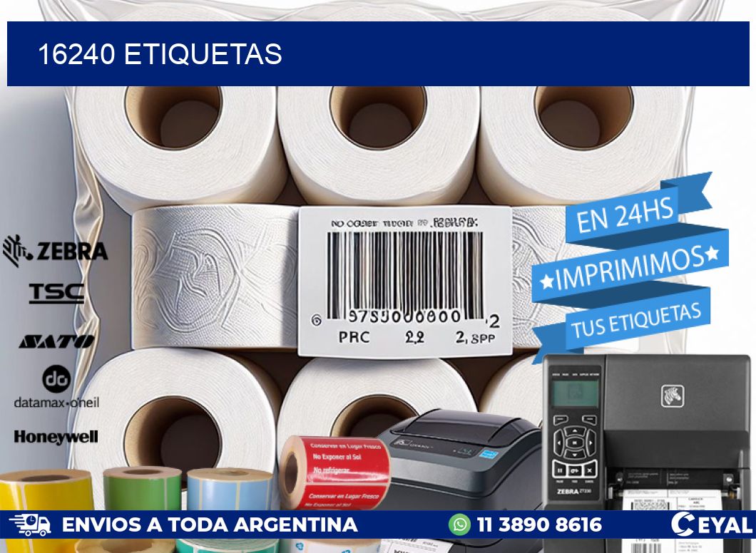 16240 ETIQUETAS