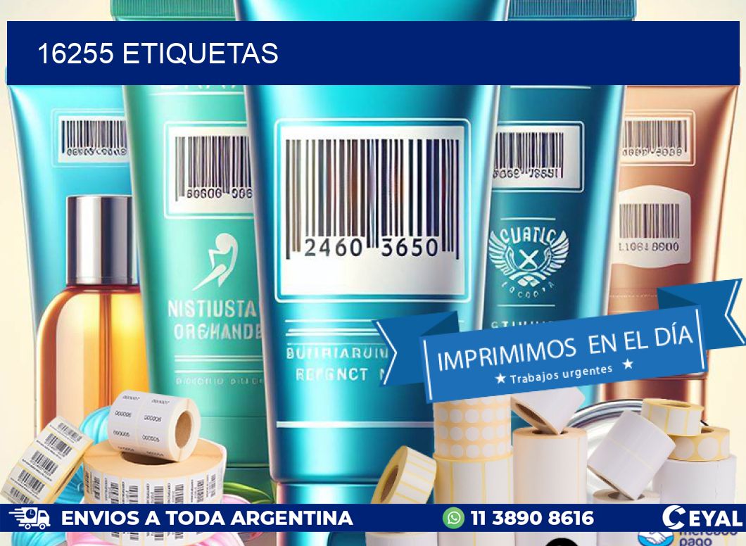 16255 ETIQUETAS