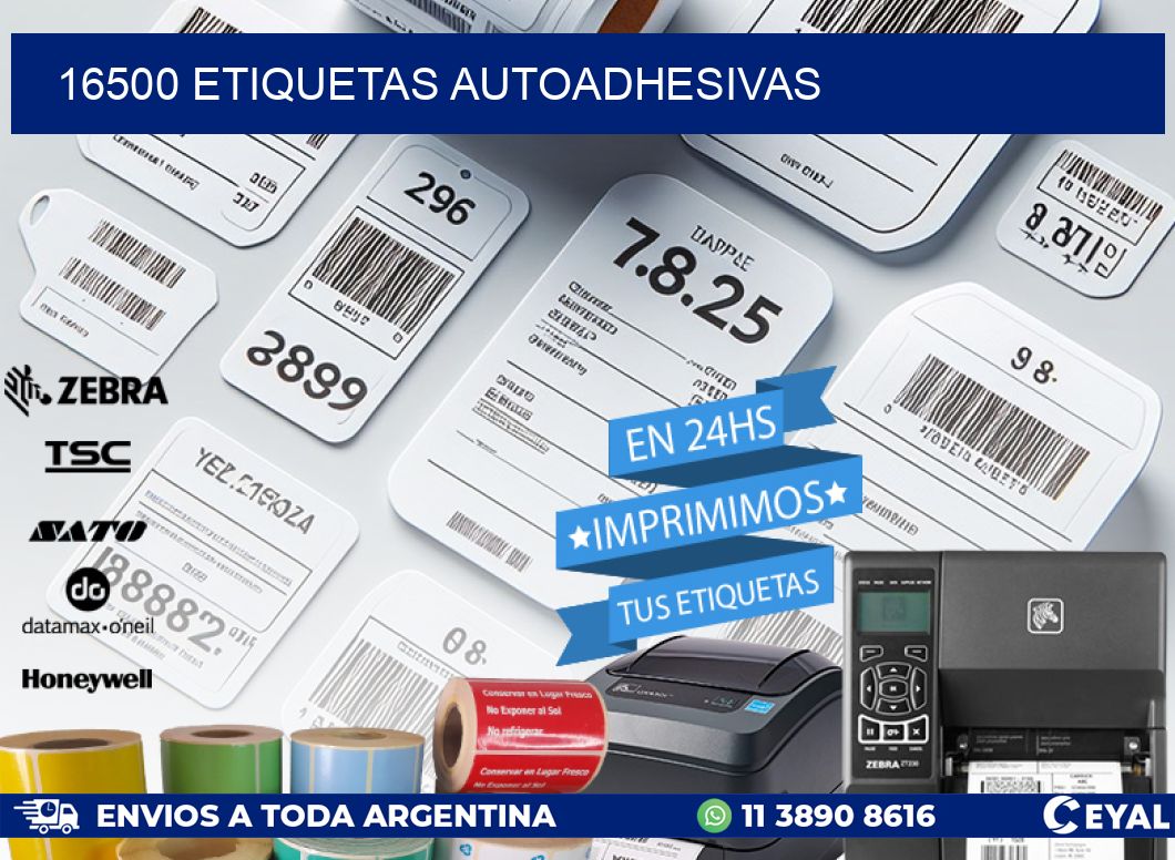 16500 ETIQUETAS AUTOADHESIVAS