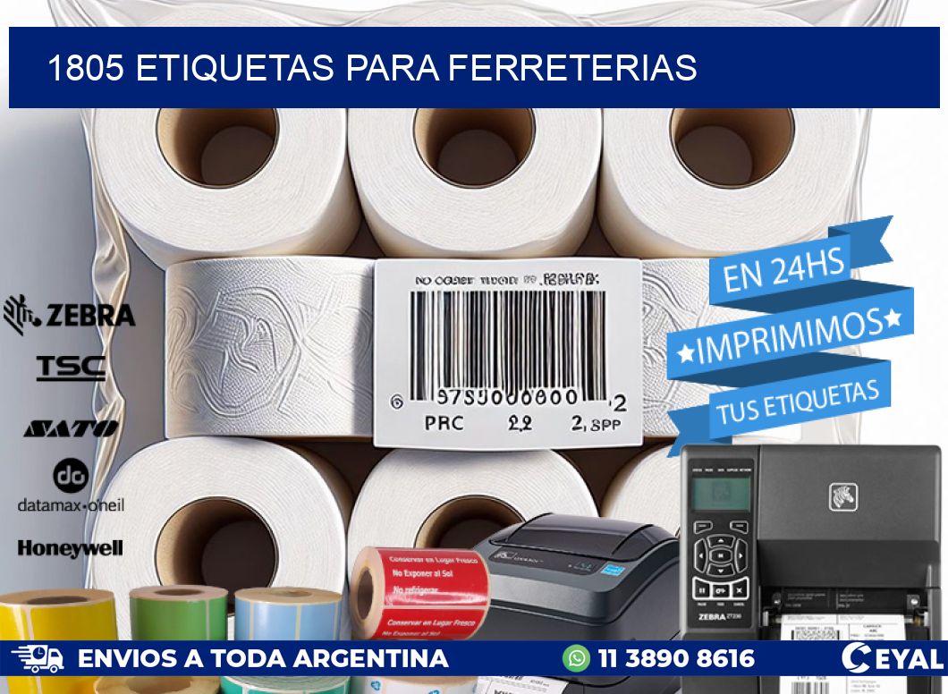 1805 ETIQUETAS PARA FERRETERIAS