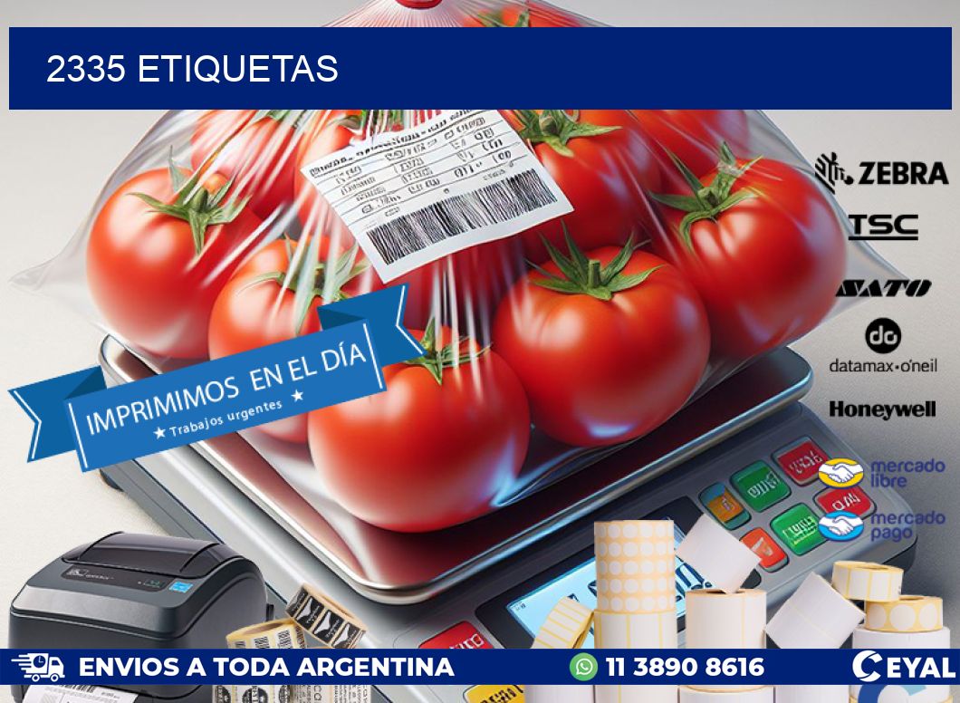 2335 ETIQUETAS