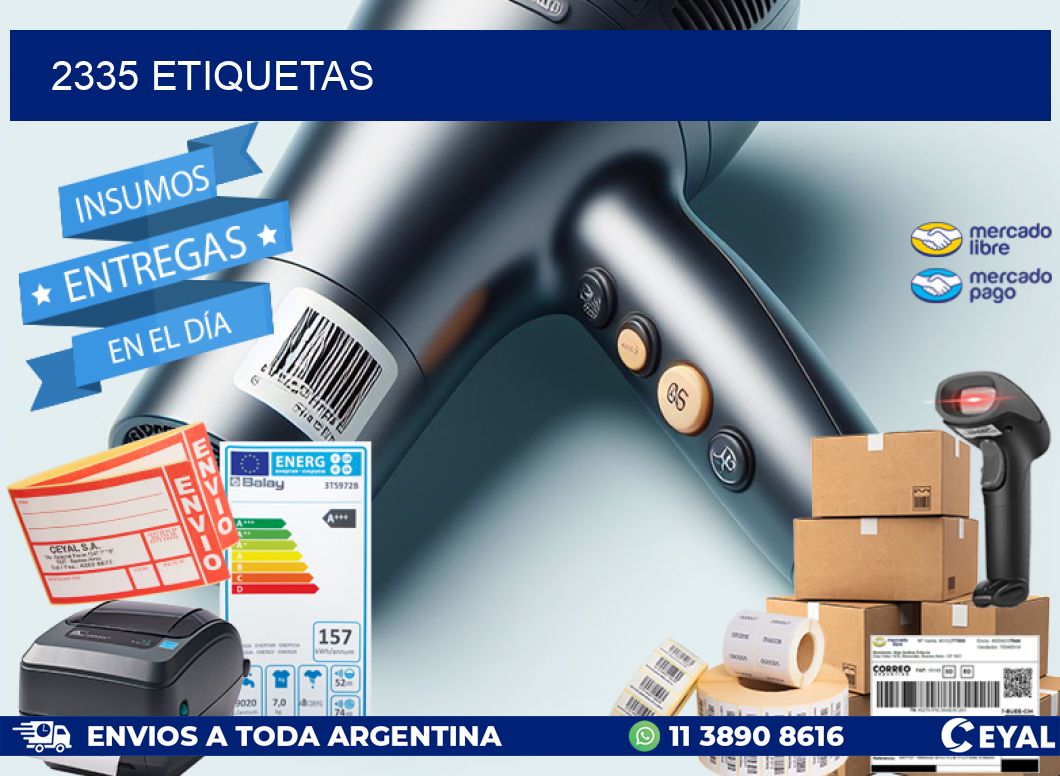 2335 ETIQUETAS