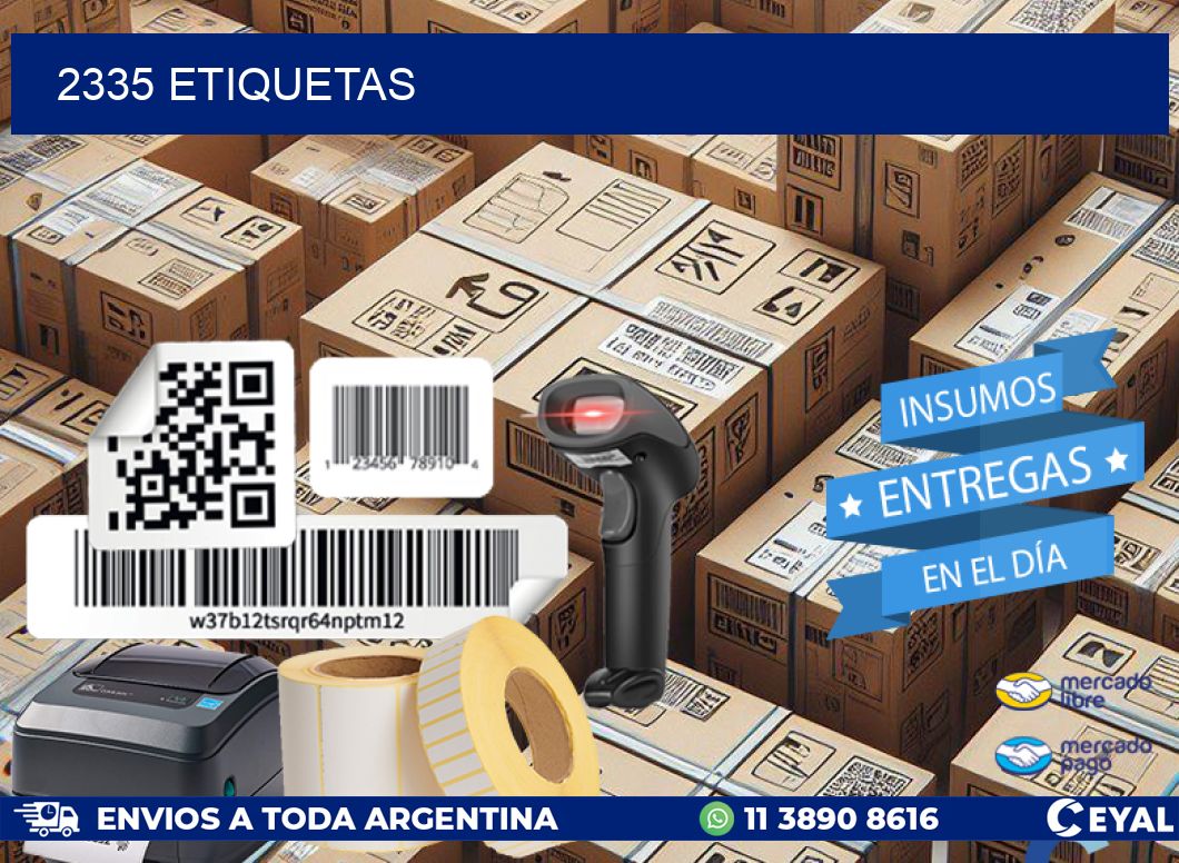 2335 ETIQUETAS