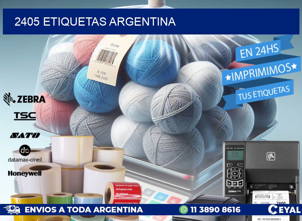 2405 ETIQUETAS ARGENTINA
