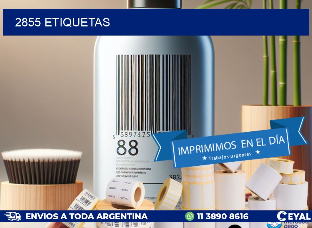 2855 ETIQUETAS