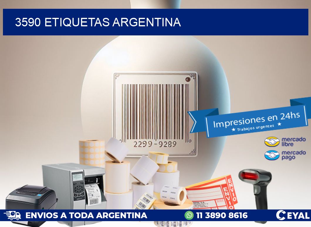 3590 ETIQUETAS ARGENTINA