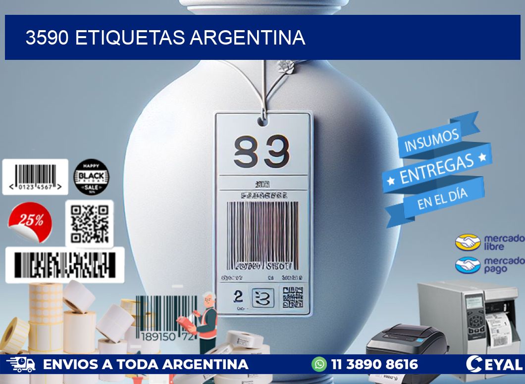 3590 ETIQUETAS ARGENTINA