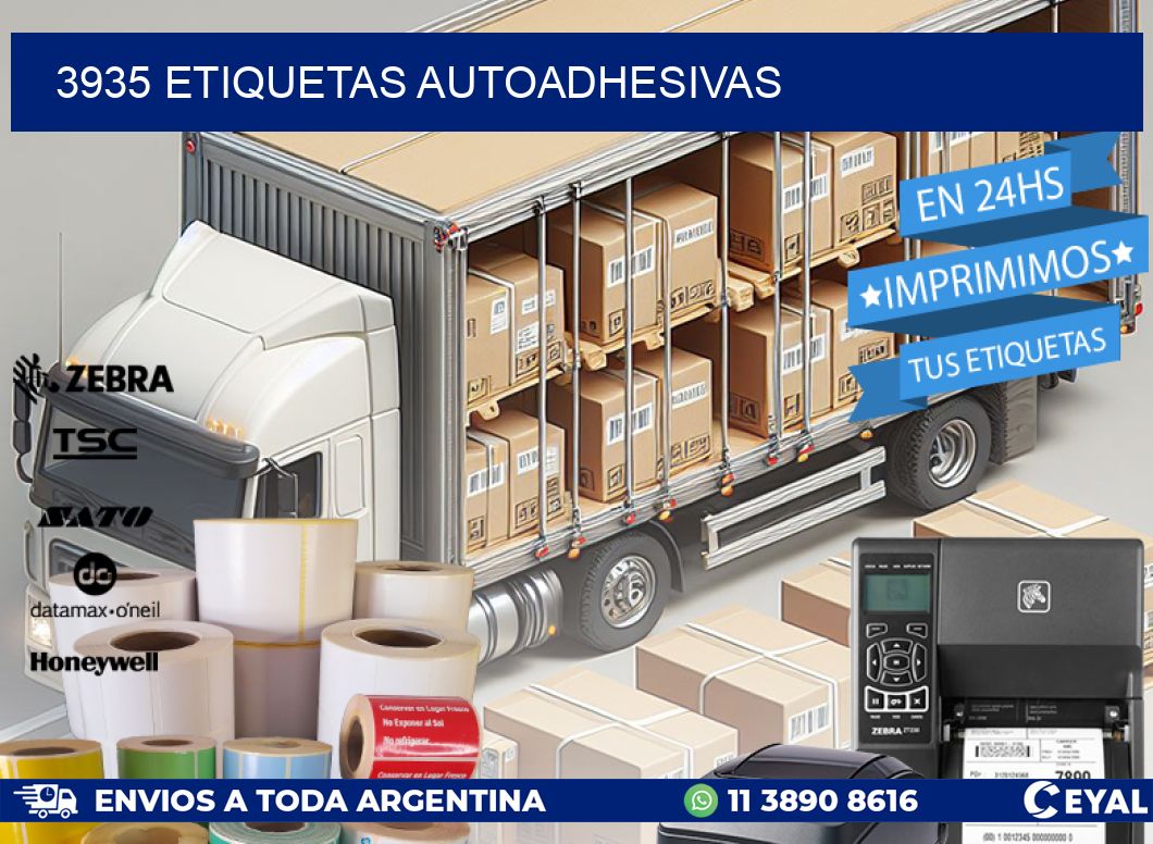 3935 ETIQUETAS AUTOADHESIVAS