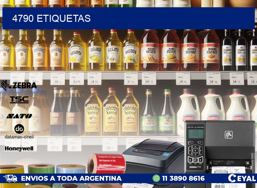 4790 ETIQUETAS