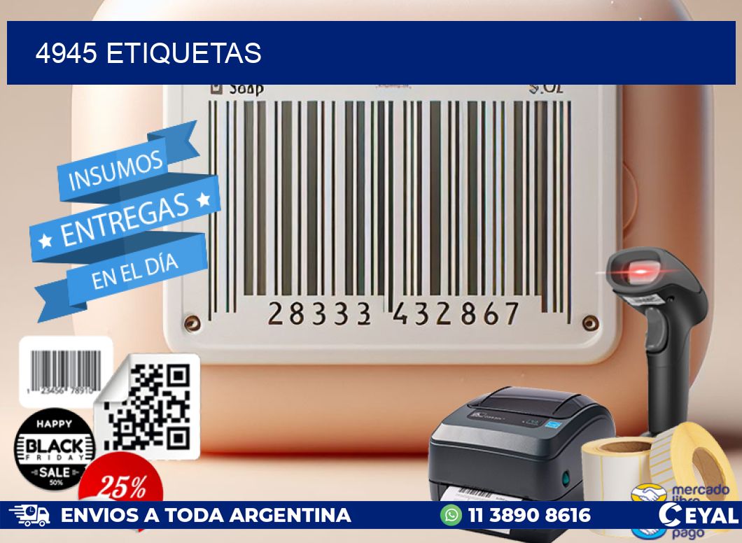 4945 ETIQUETAS