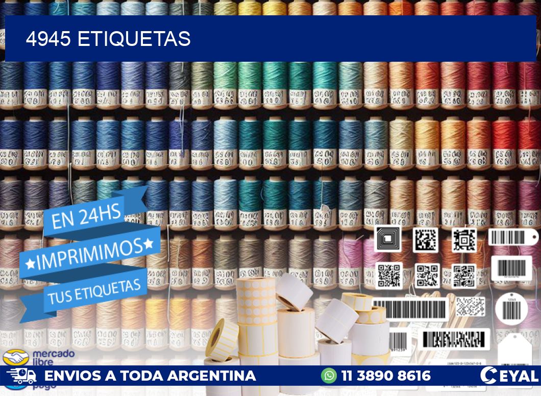4945 ETIQUETAS