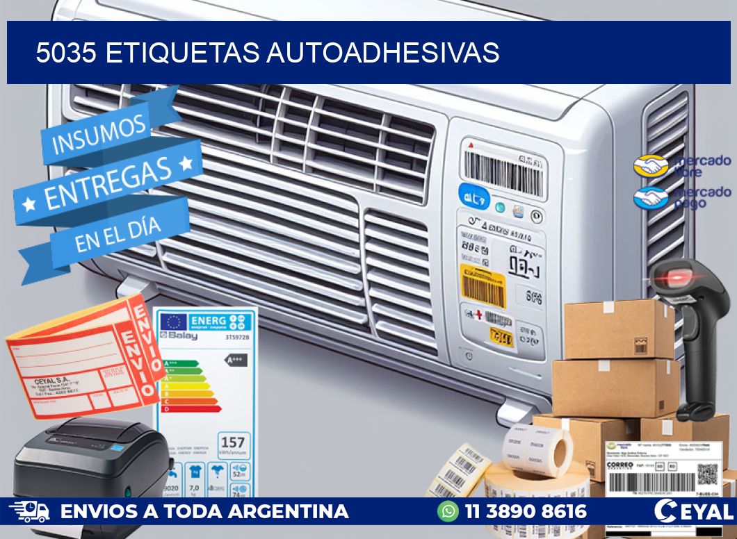 5035 ETIQUETAS AUTOADHESIVAS