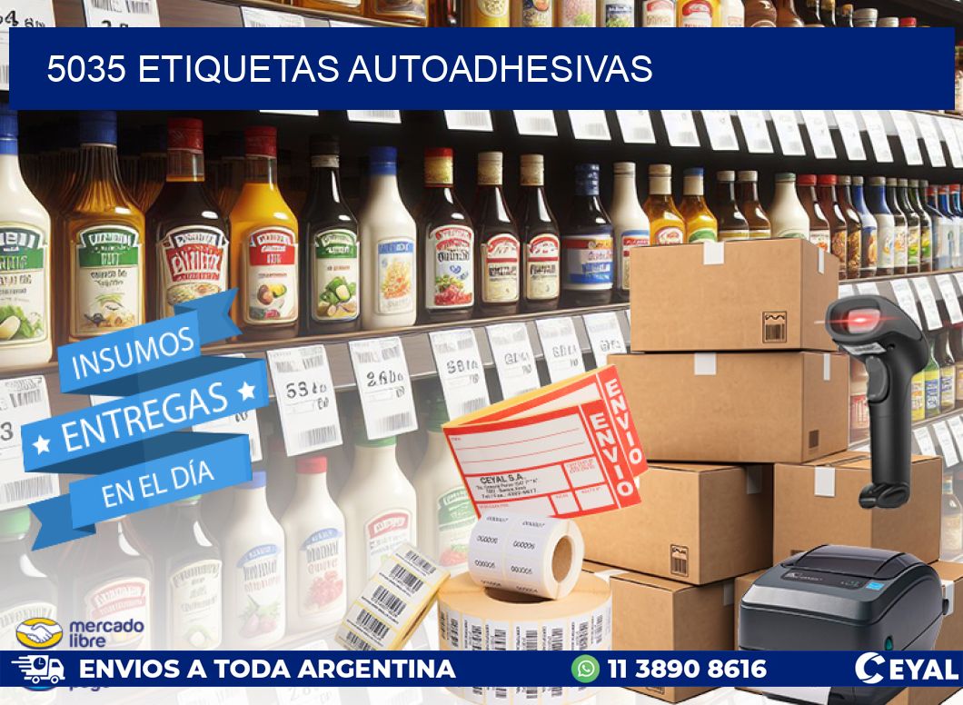 5035 ETIQUETAS AUTOADHESIVAS
