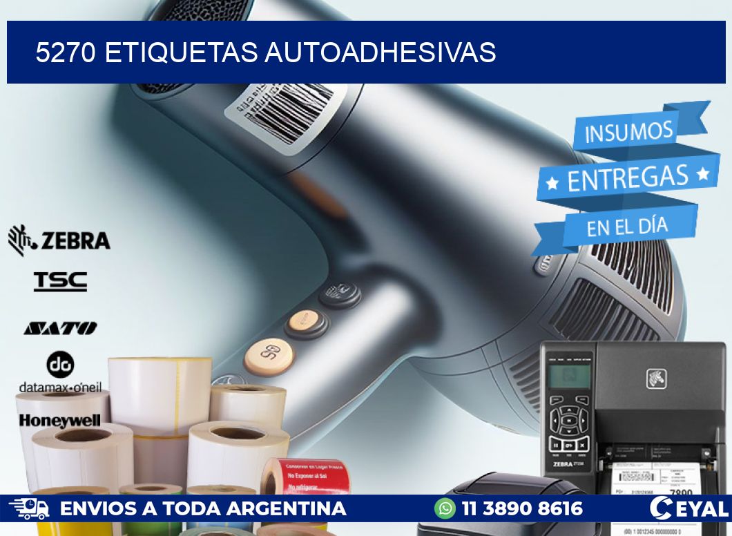 5270 ETIQUETAS AUTOADHESIVAS